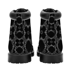 Amoredic Signature Print Dapper Boots