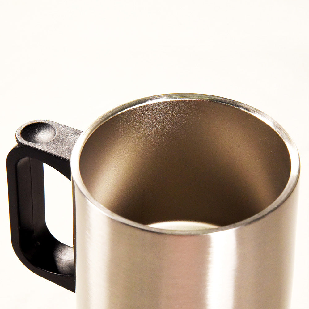 Black Wealth Stainless Steel Driver Mug Commuter Mug