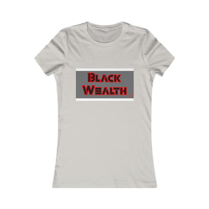 Black Wealth Ladies T-shirt