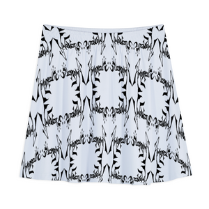 Amoredic Zoo Print A-line Mini Skirt