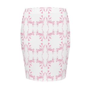 Amoredic Pretty Pink Pencil Skirt