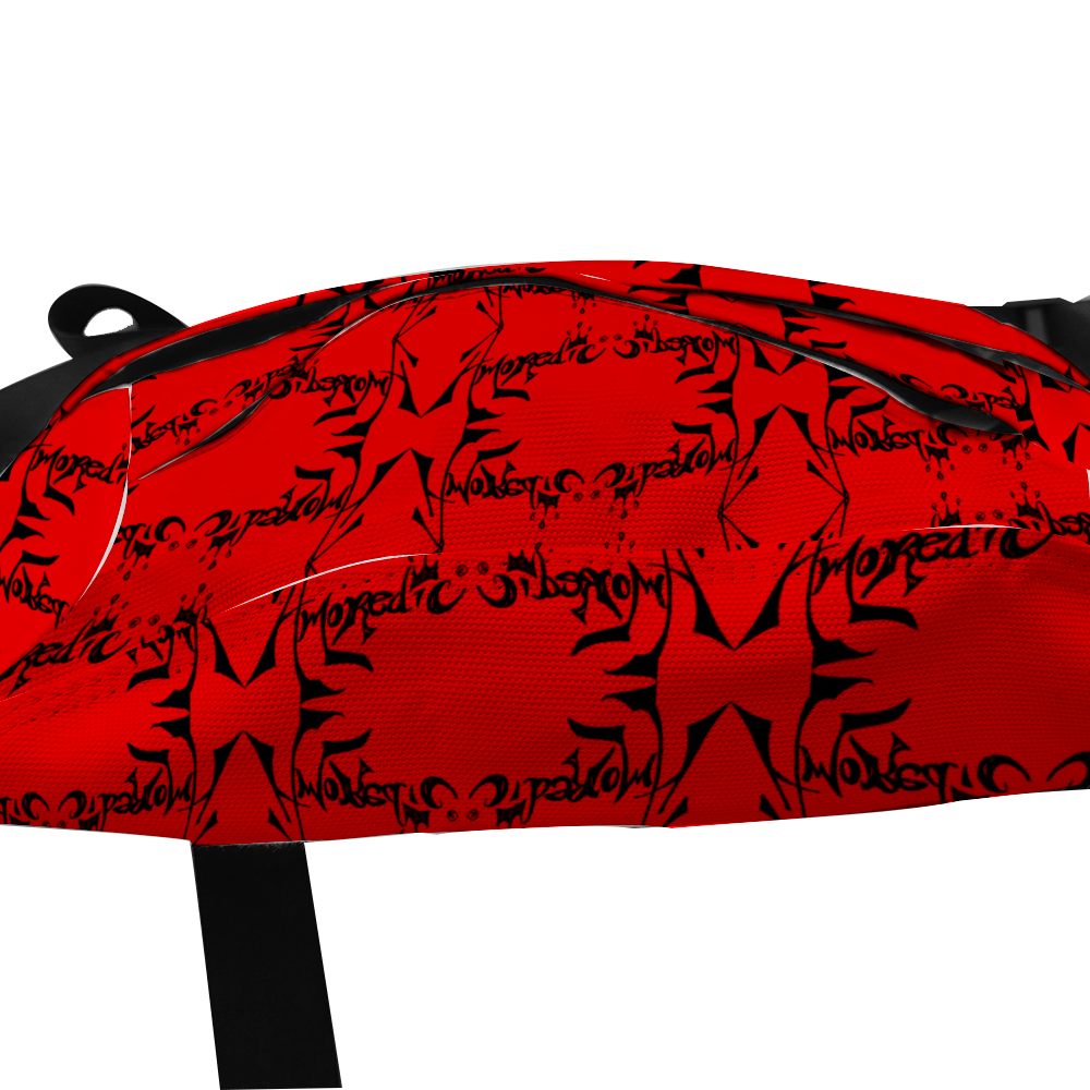 Red Papi On The Move Waterproof Sling Bag