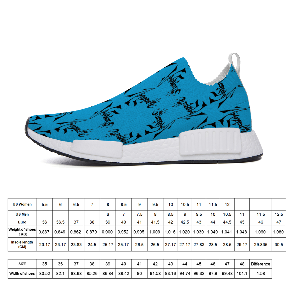 Amoredic Blazin Blue Slip On Kicks