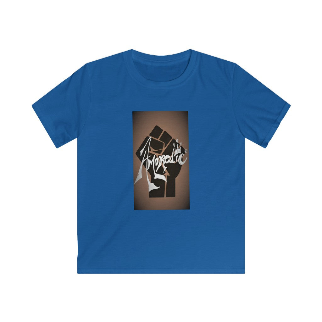 Amoredic Fist Kids Softstyle Tee