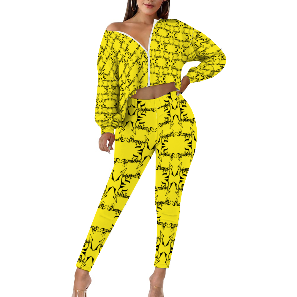 Amoredic Yellow Trousers Set