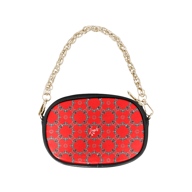 Amoredic Regal Print Chain Purse