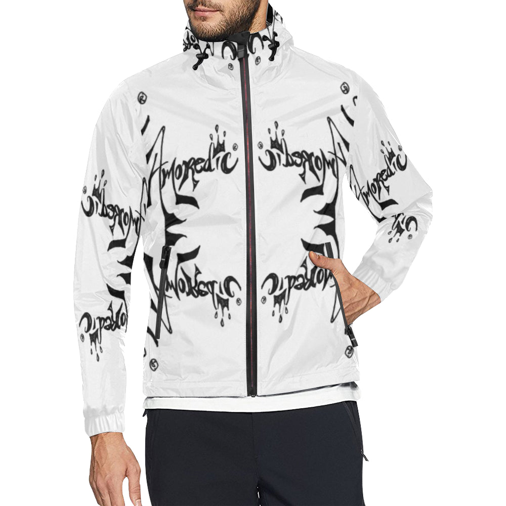 Amoredic Wild Print Wind Breaker Jacket