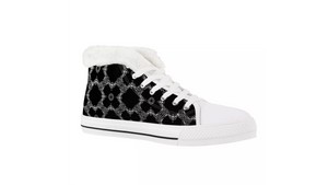 Amoredic Signature Print Women's Canvas Sneakers