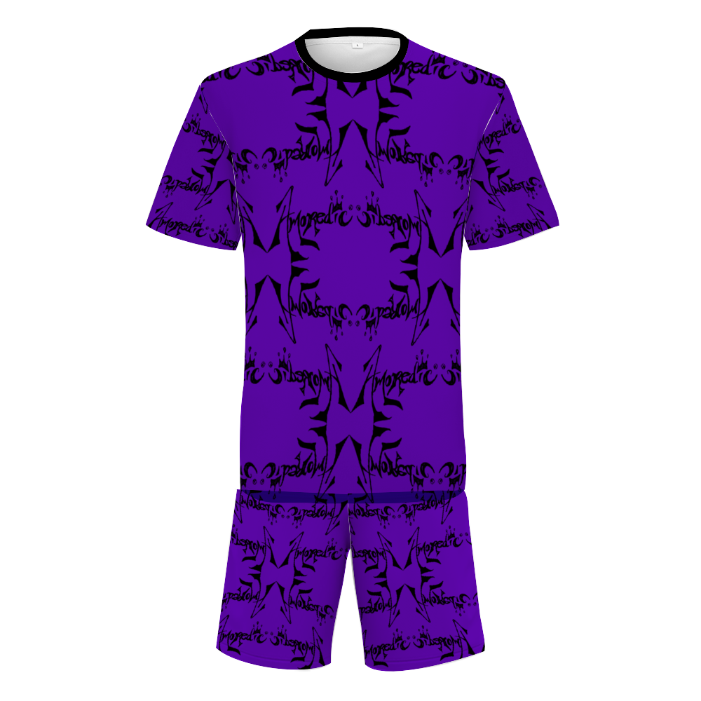 Amoredic Football Shorts Set