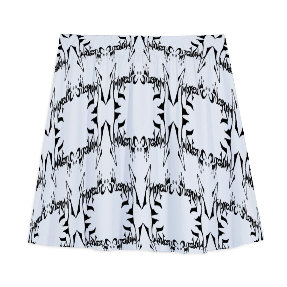 Amoredic Zoo Print A-line Mini Skirt