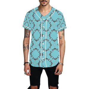 amoredic blue jersey All Over Print Baseball Jersey Shirt