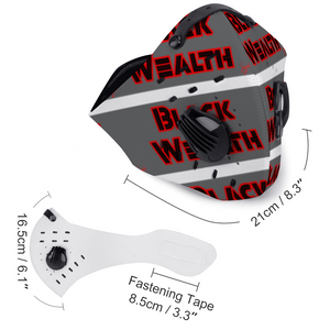 Black Wealth Outdoor Protective Mask