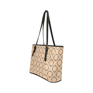 Amoredic Icy Diamonds Tote bag2 Leather Tote Bag/Small (Model 1640)