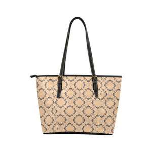 Amoredic Icy Diamonds Tote bag2 Leather Tote Bag/Small (Model 1640)