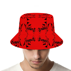 Amoredic Scarlet Letter Bucket Hat