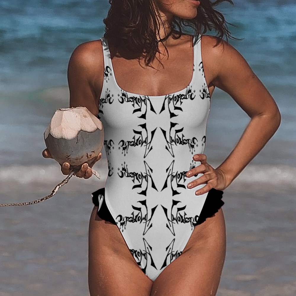 Hot Mama One-piece Swimsuit w/ Ruffles