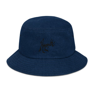 Denim bucket hat