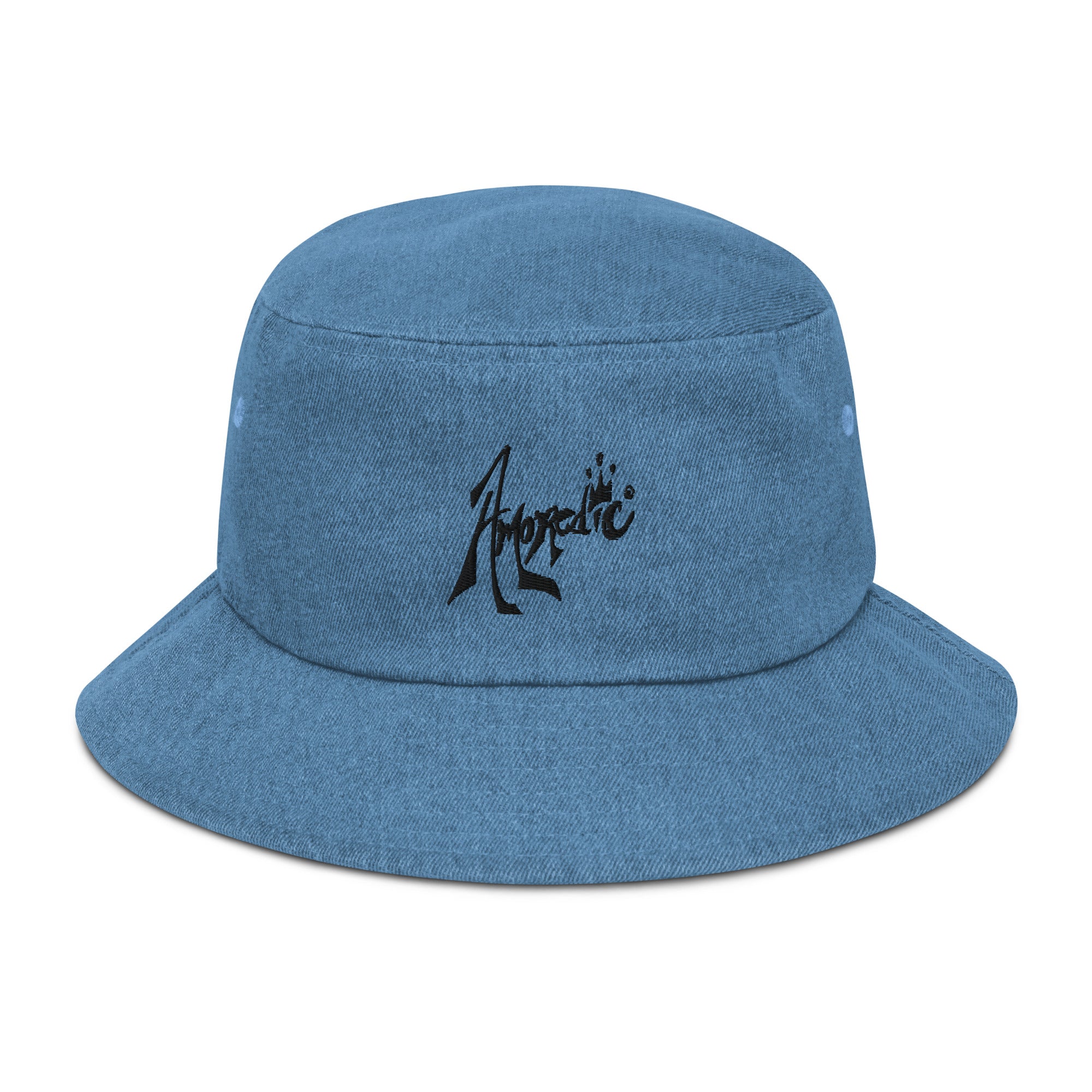 Denim bucket hat