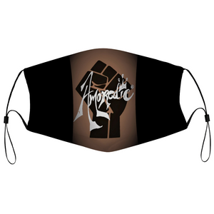 Black Power Face Mask