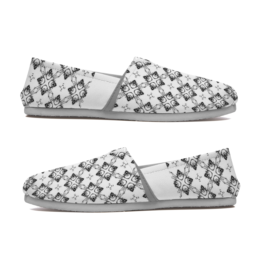 Amoredic Spiffy Print Canvas Shoes Unisex