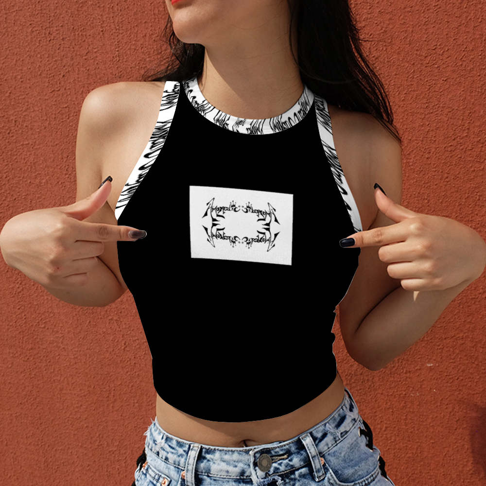 Amoredic Branded Crop Top