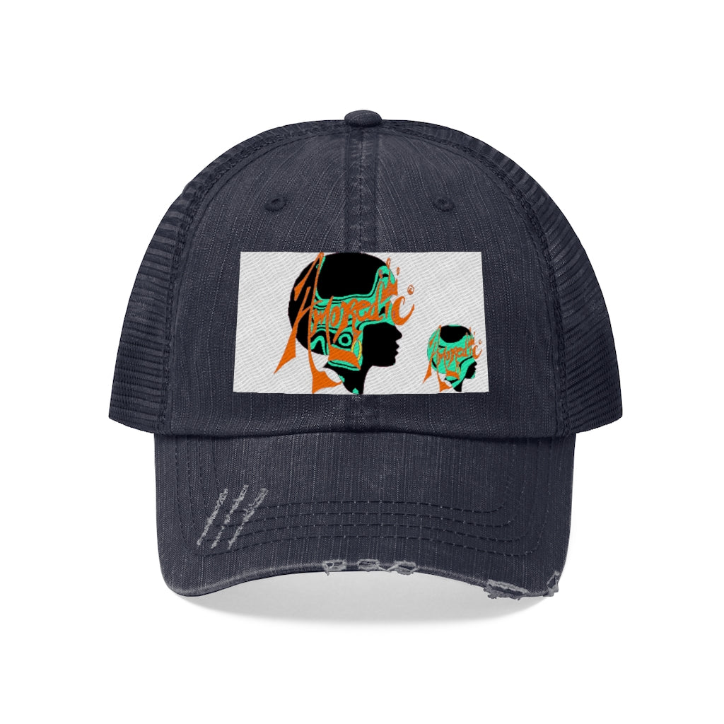 Amoredic Abstract Fro Unisex Trucker Hat