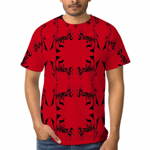 Amoredic Crimson Zebra Soft Polyester Tee