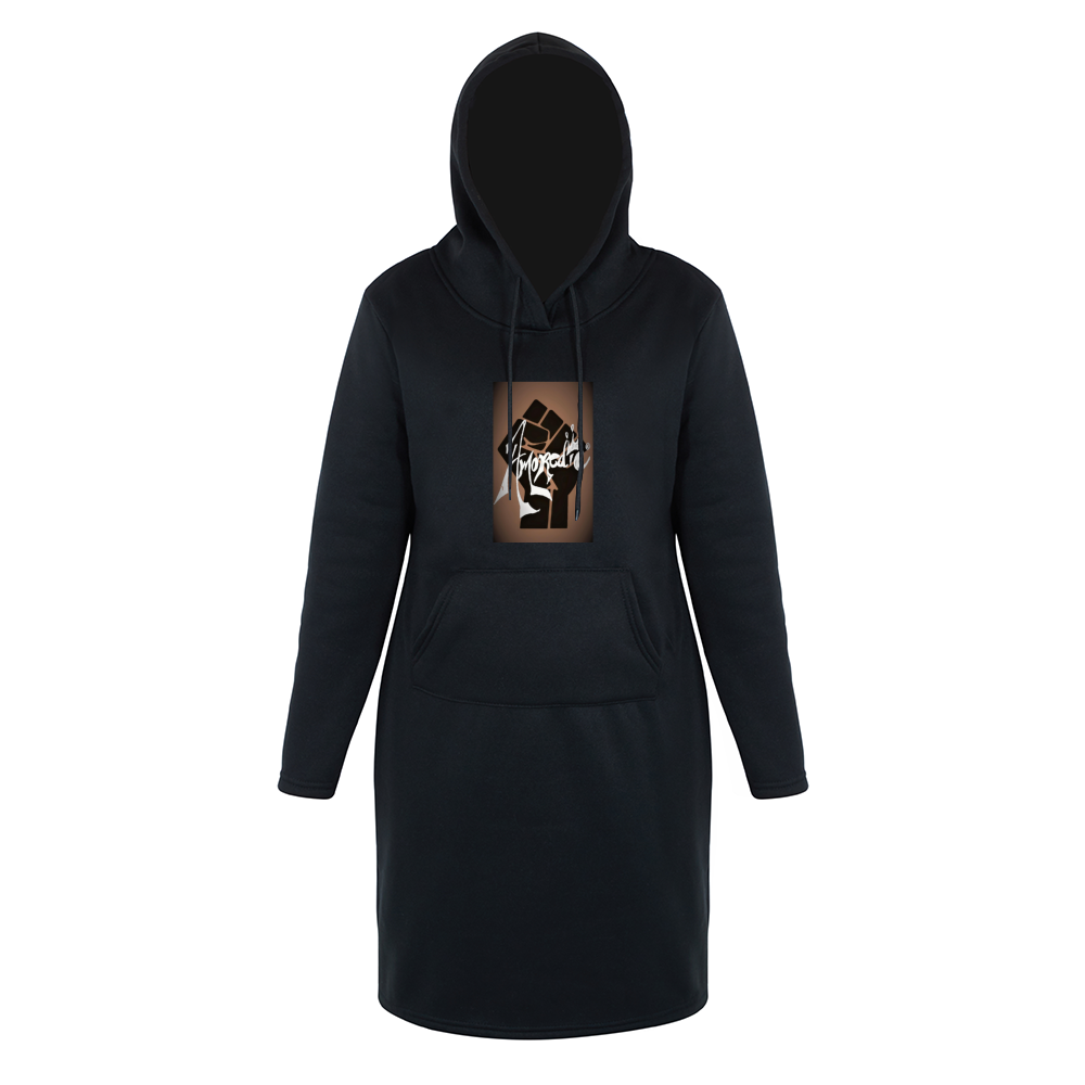 Amoredic Power Fist Hoodie Dress