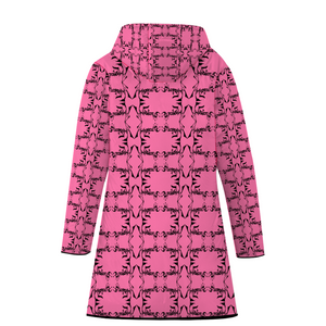 Pink Poppin BubbleGum XLong Coat