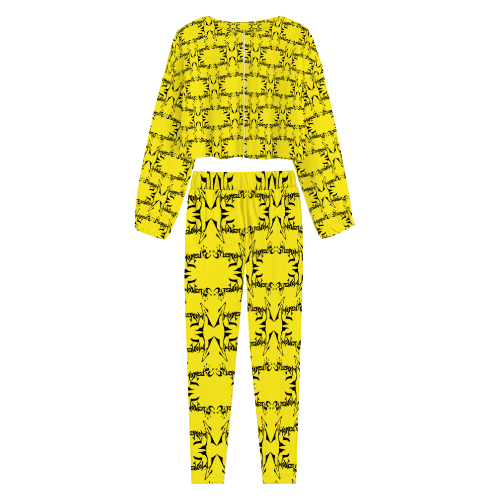 Amoredic Yellow Trousers Set