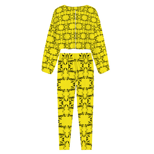 Amoredic Yellow Trousers Set