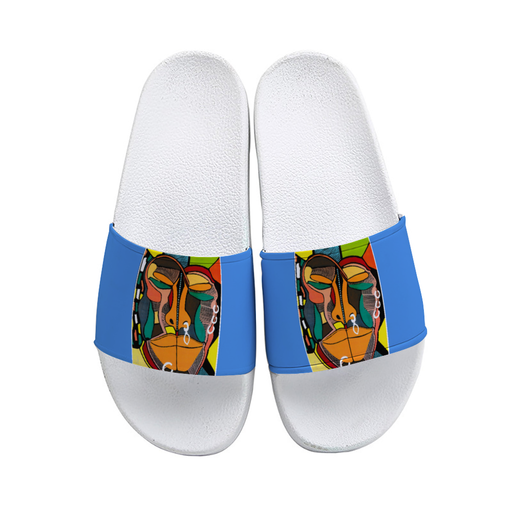 Amoredic Women's Bemba Print Slides