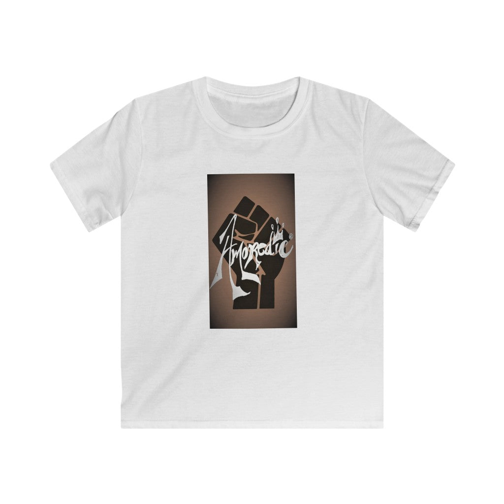 Amoredic Fist Kids Softstyle Tee