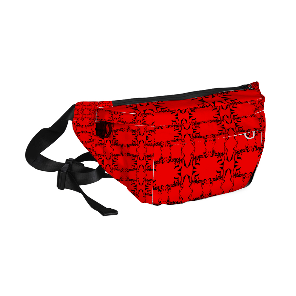 Red Papi On The Move Waterproof Sling Bag