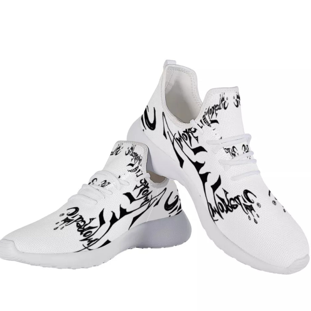 Amoredic Women's Zoo Print 3s Sneakers