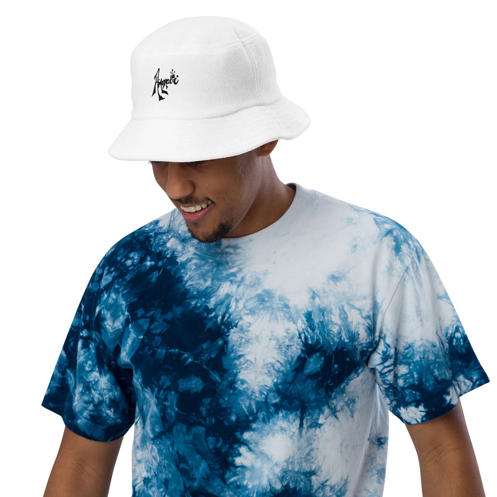 Amoredic Unstructured terry cloth bucket hat